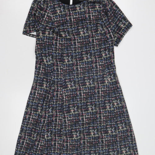 Dorothy Perkins Women's Multicoloured Shift Dress Size 14