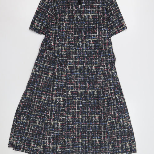 Dorothy Perkins Women's Multicoloured Shift Dress Size 14