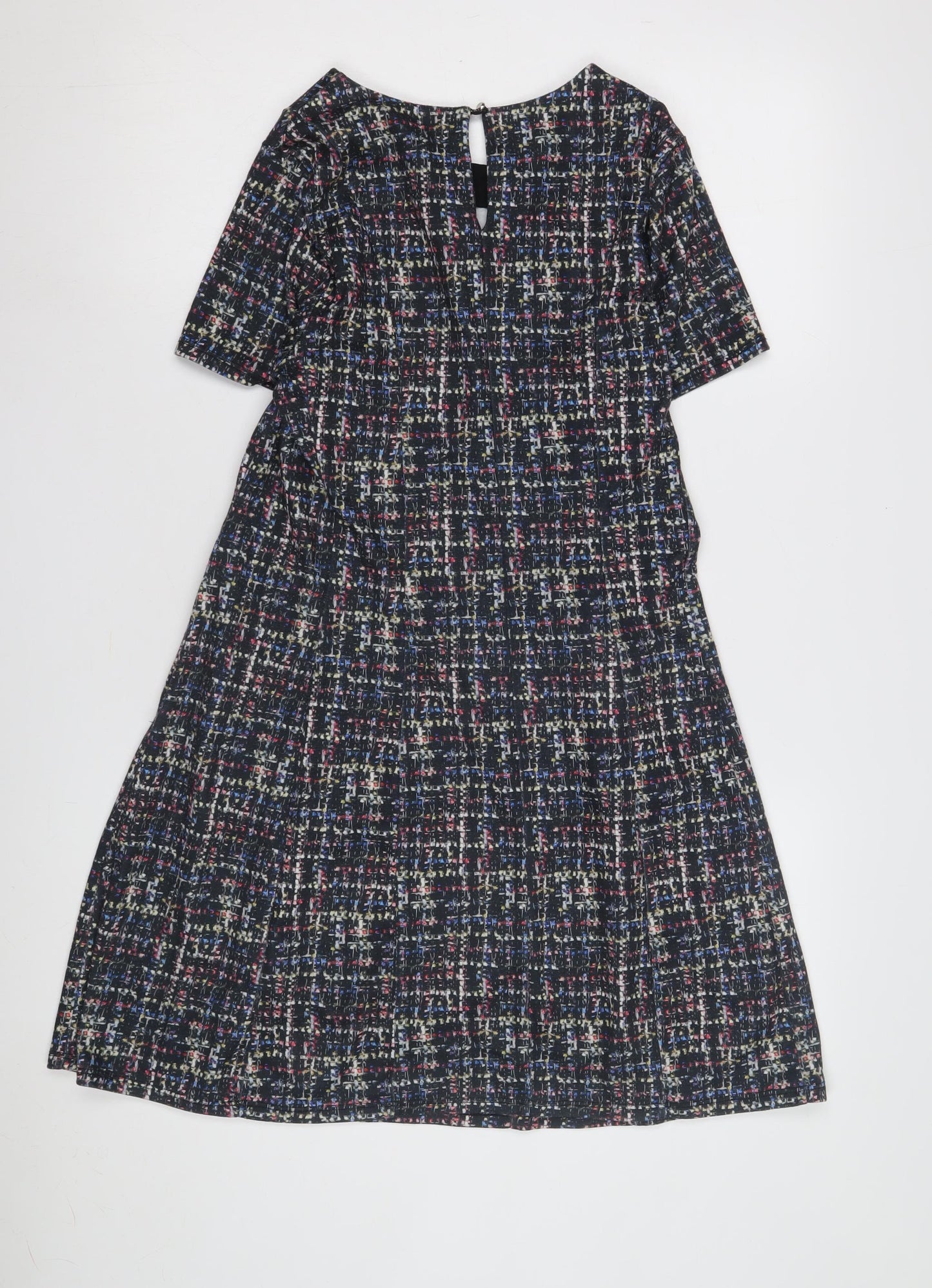 Dorothy Perkins Women's Multicoloured Shift Dress Size 14