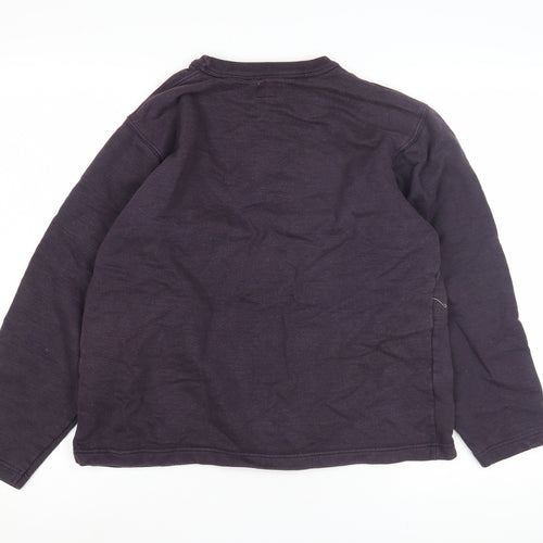 Calvin Klein Unisex Purple Sweatshirt Medium Size
