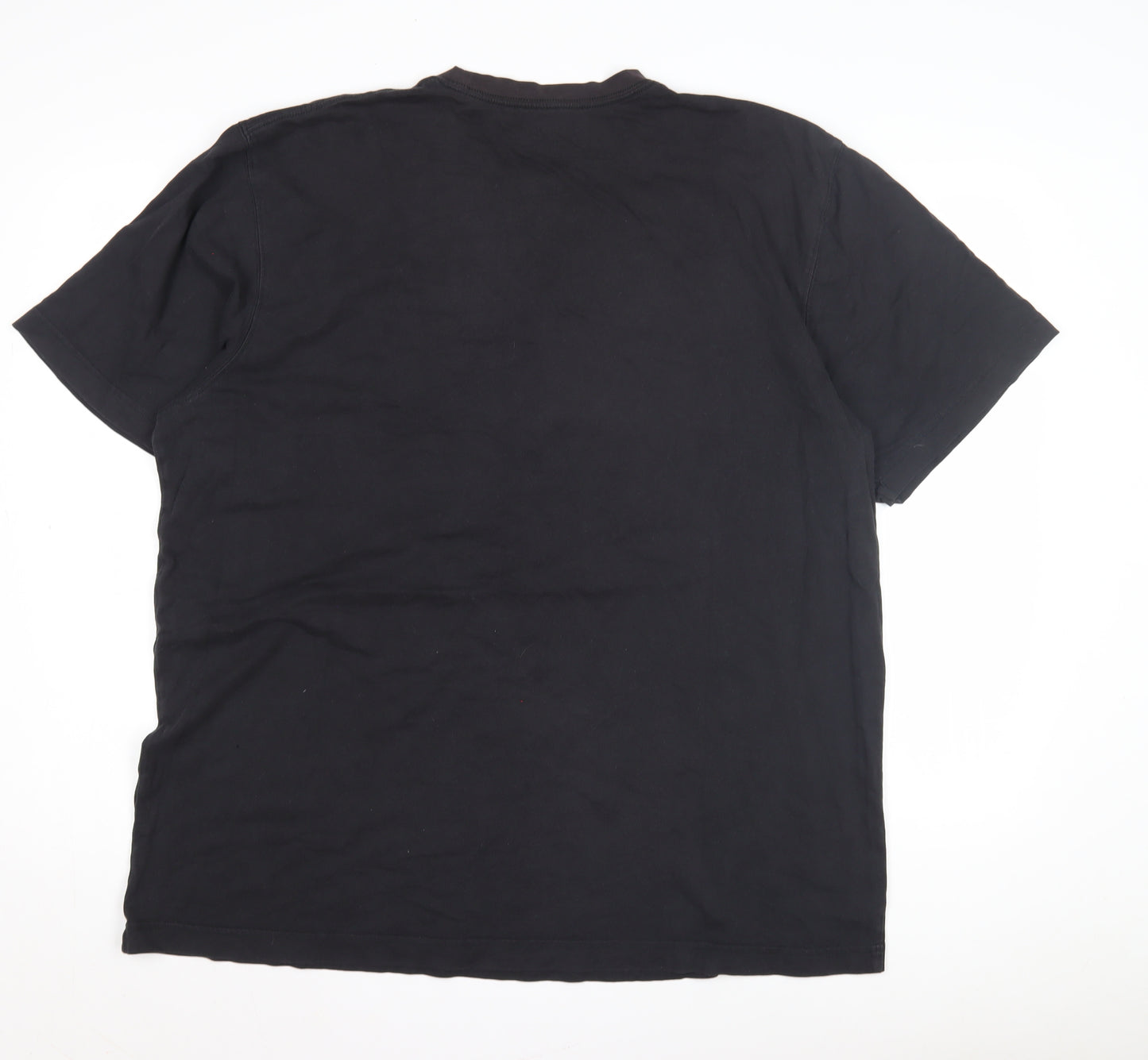 L.L. Bean Men's XLT Black Crew Neck T-Shirt Short Sleeve
