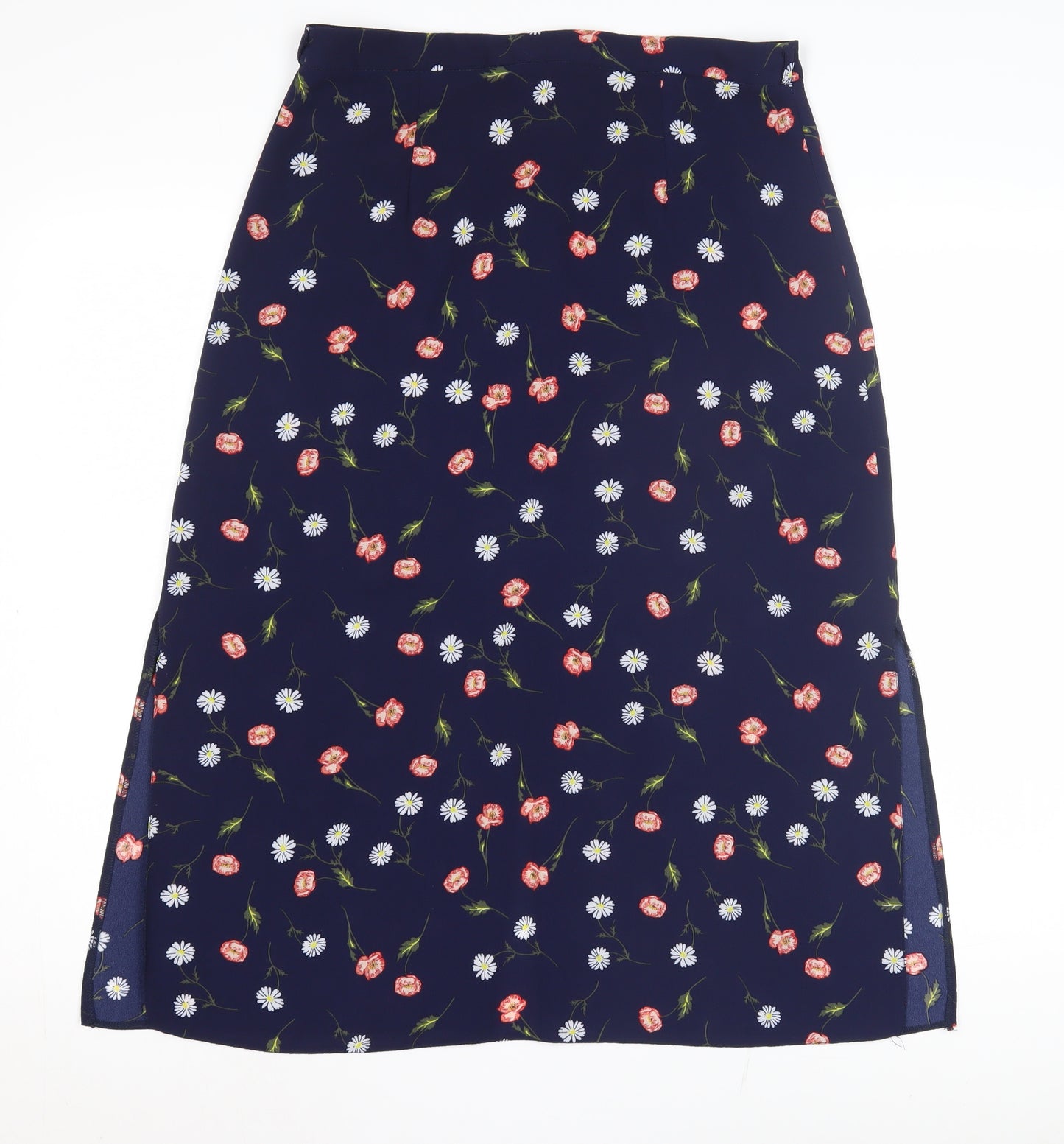 Red Herring Women's Floral Button Skirt, Size 12