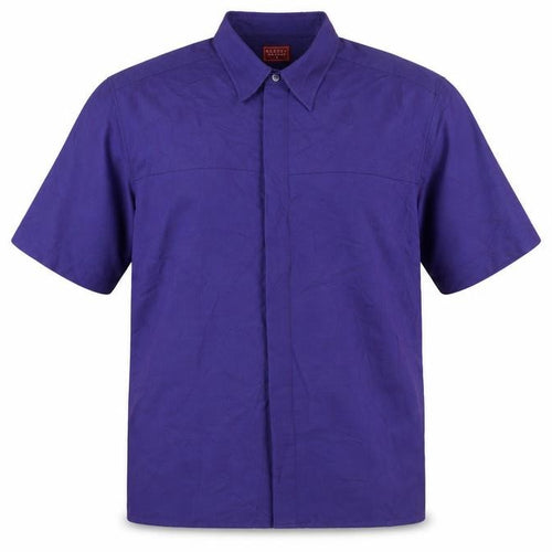 Burton Menswear Purple Short Sleeve Shirt - L