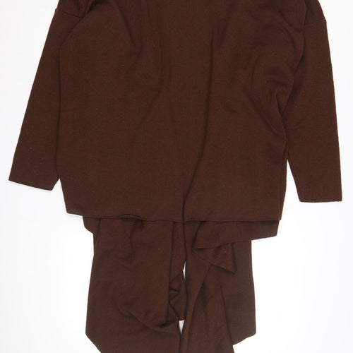 Planet Women's Brown Wrap Cardigan, One Size