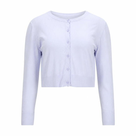 Front view of French Connection Women's Blue Cardigan Small