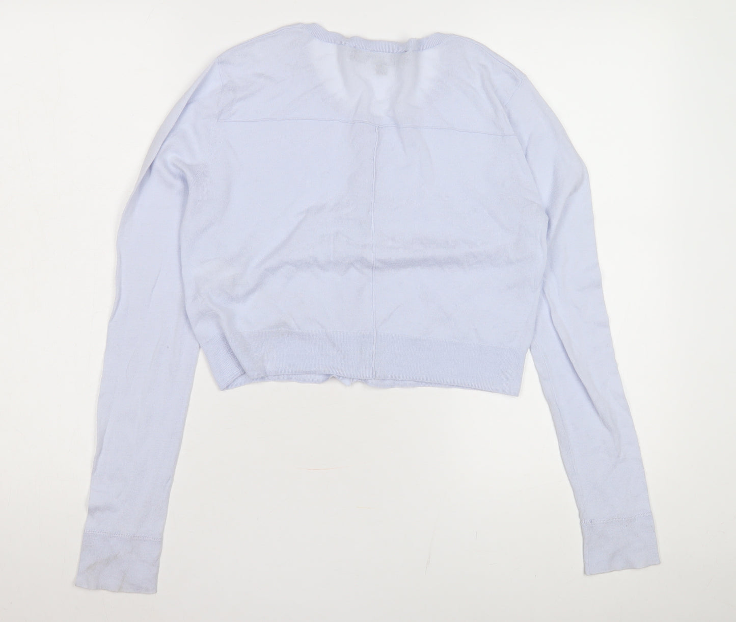 French Connection Women's Blue Cardigan Small