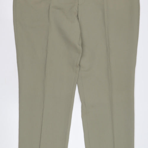 Milan Collection Men's Beige Trousers 46R Business