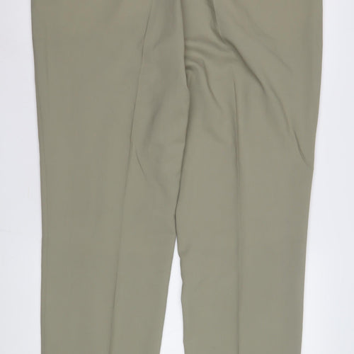 Milan Collection Men's Beige Trousers 46R Business