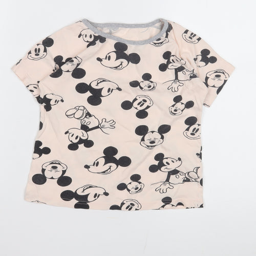 Disney Girls Mickey Mouse T-Shirt Multicoloured 6-7Y