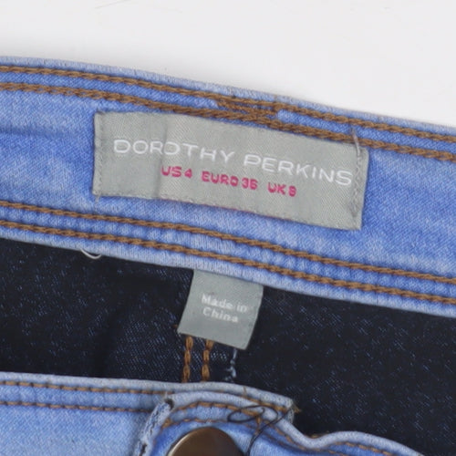 Dorothy Perkins Women's Blue Skinny Jeans Size S