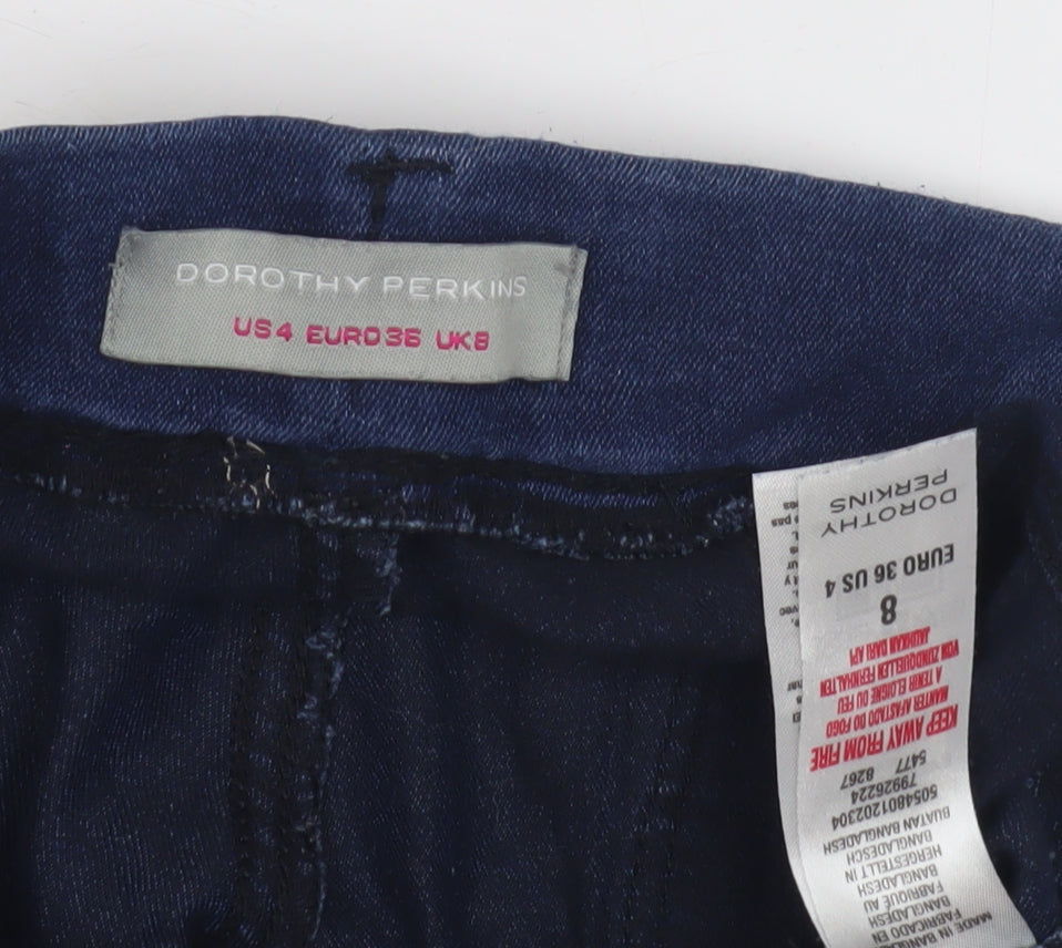 Dorothy Perkins Women's Blue Jegging Leggings Size 8