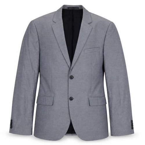 H&M Men's Grey Slim Fit Blazer Jacket, Size 44