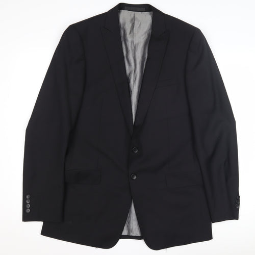 Marks & Spencer Men's Black Blazer 40 Regular