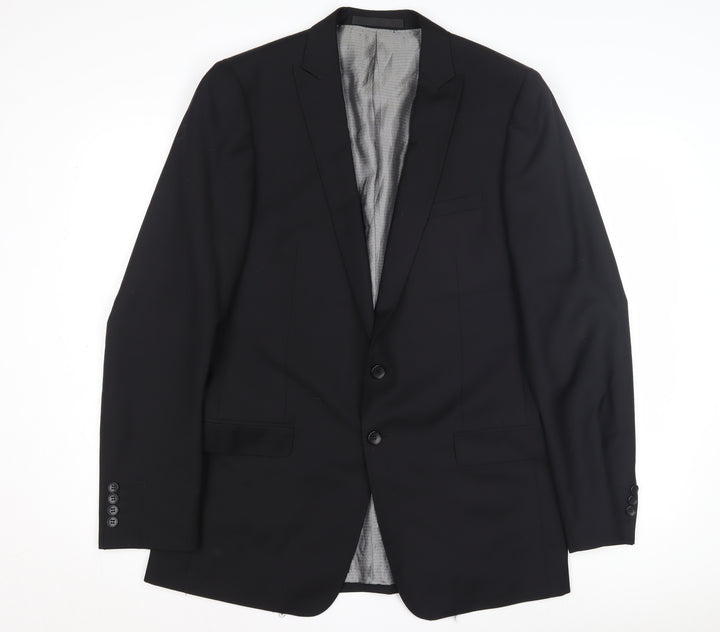 Marks & Spencer Men's Black Blazer 40 Regular