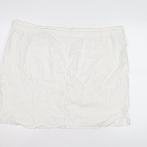 Marks and Spencer Women's Ivory Plus Size Skirt