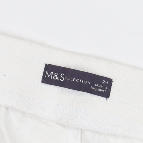Marks and Spencer Women's Ivory Plus Size Skirt