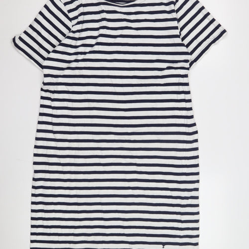 QUBA & Co. Women's Striped T-Shirt Dress Size 14