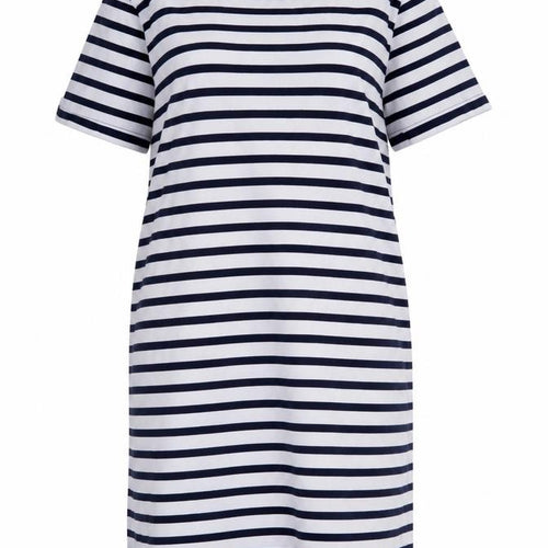 QUBA & Co. Women's Striped T-Shirt Dress Size 14