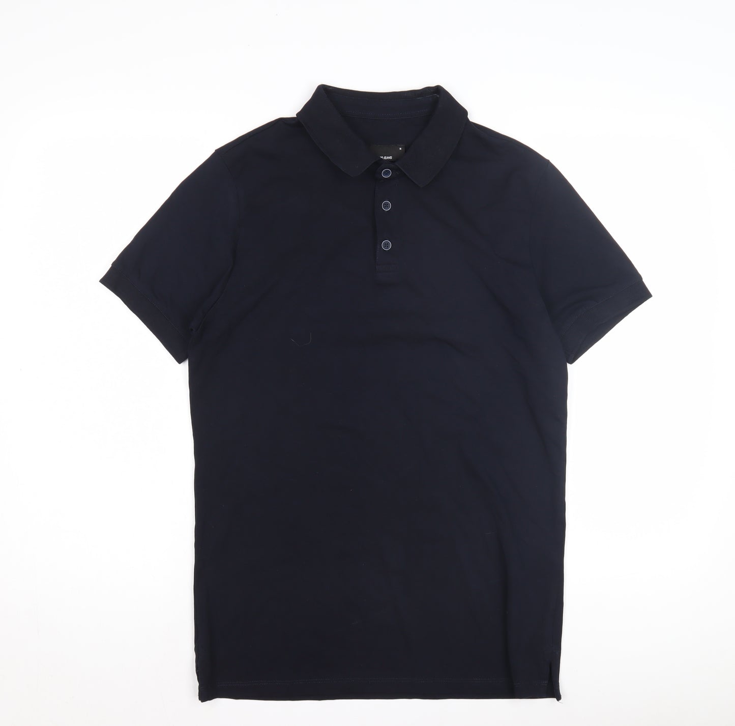 Remus Uomo Jeans Men's Black Polo Shirt M