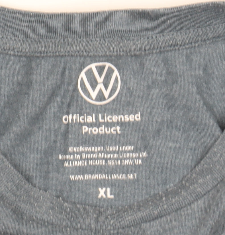 Volkswagen Men’s Blue XL Camper Adventure T-Shirt