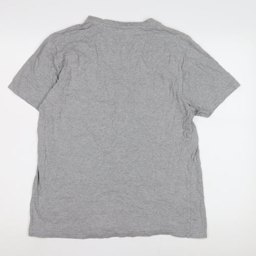 FatFace Men's Grey M Lightweight Cotton T-Shirt