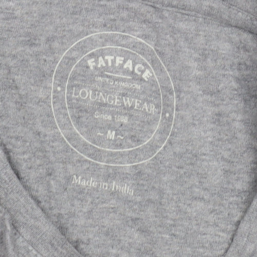 FatFace Men's Grey M Lightweight Cotton T-Shirt