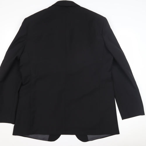 Marks and Spencer Men's Black Tuxedo Blazer, Size 40L