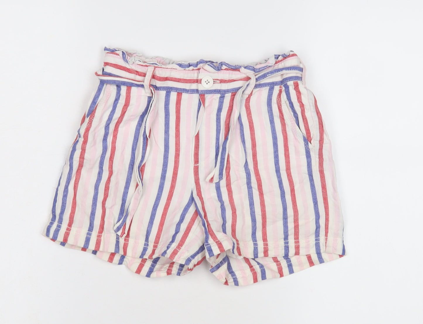 Gap Girls Multicoloured Paperbag Shorts M