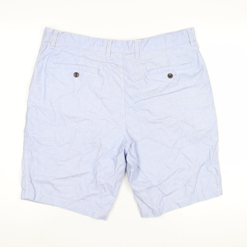 Ultimo Blue Chino Shorts, Men's 36R, Casual Summer Wear