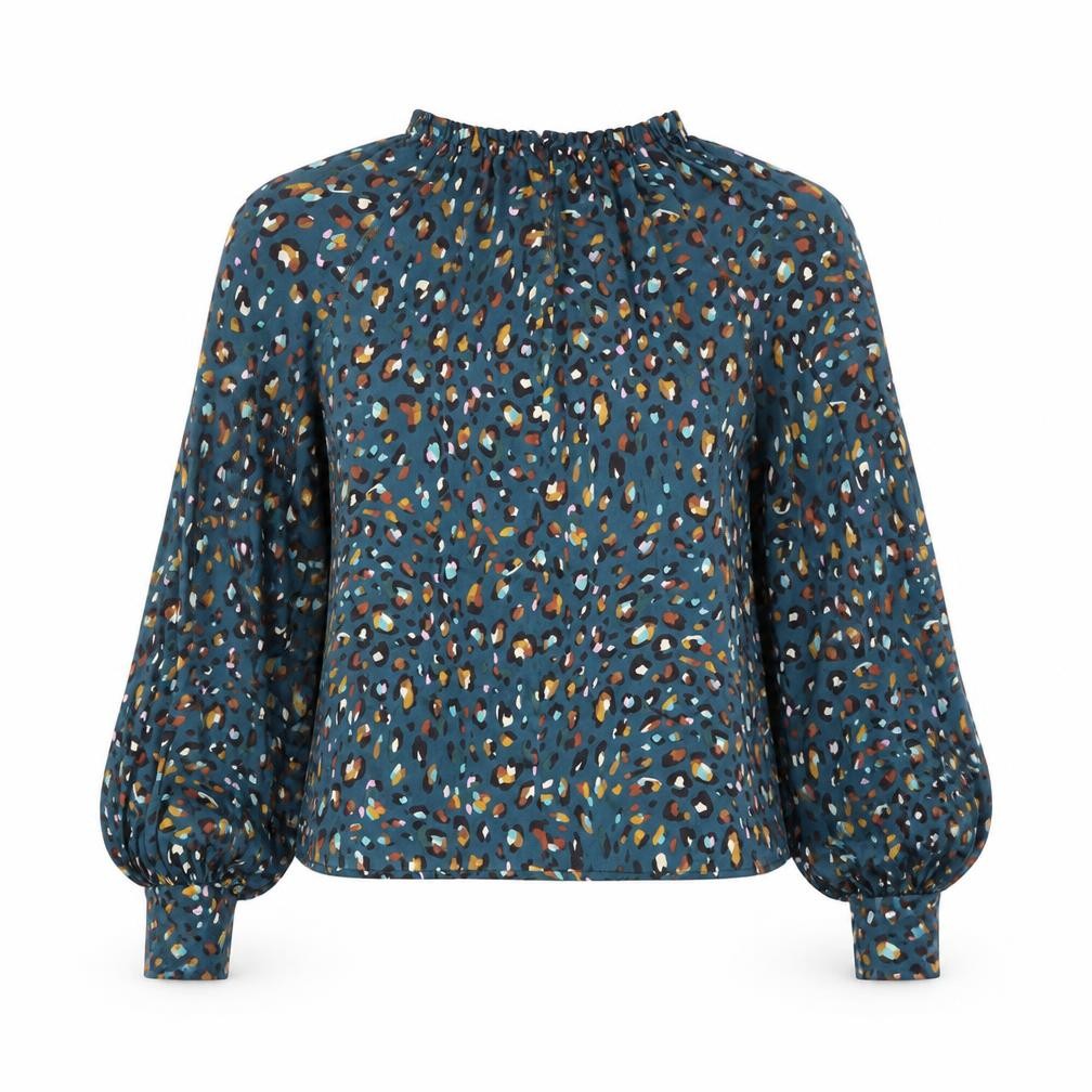 Front view of Marks & Spencer Women's Multicoloured Top, size 8