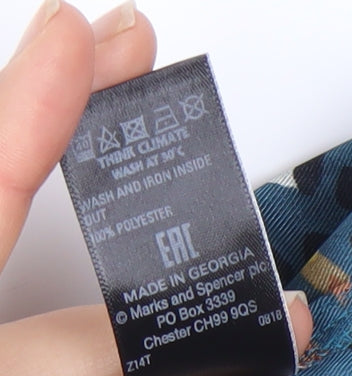 Marks and Spencer Women's Multicoloured Top Size 8