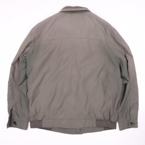 Classic Men's Green Bomber Jacket L