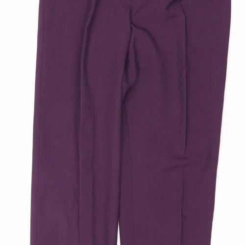 Debenhams Women's Purple Trousers Size 12