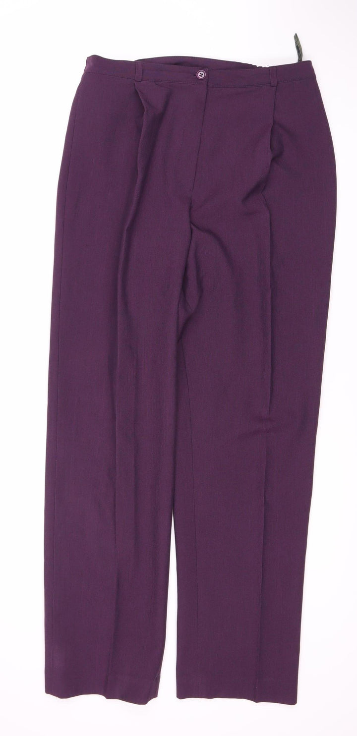 Debenhams Women's Purple Trousers Size 12