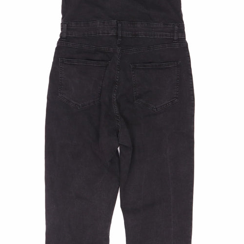 Nasty Gal Women's Black Belted Jumpsuit Size 12