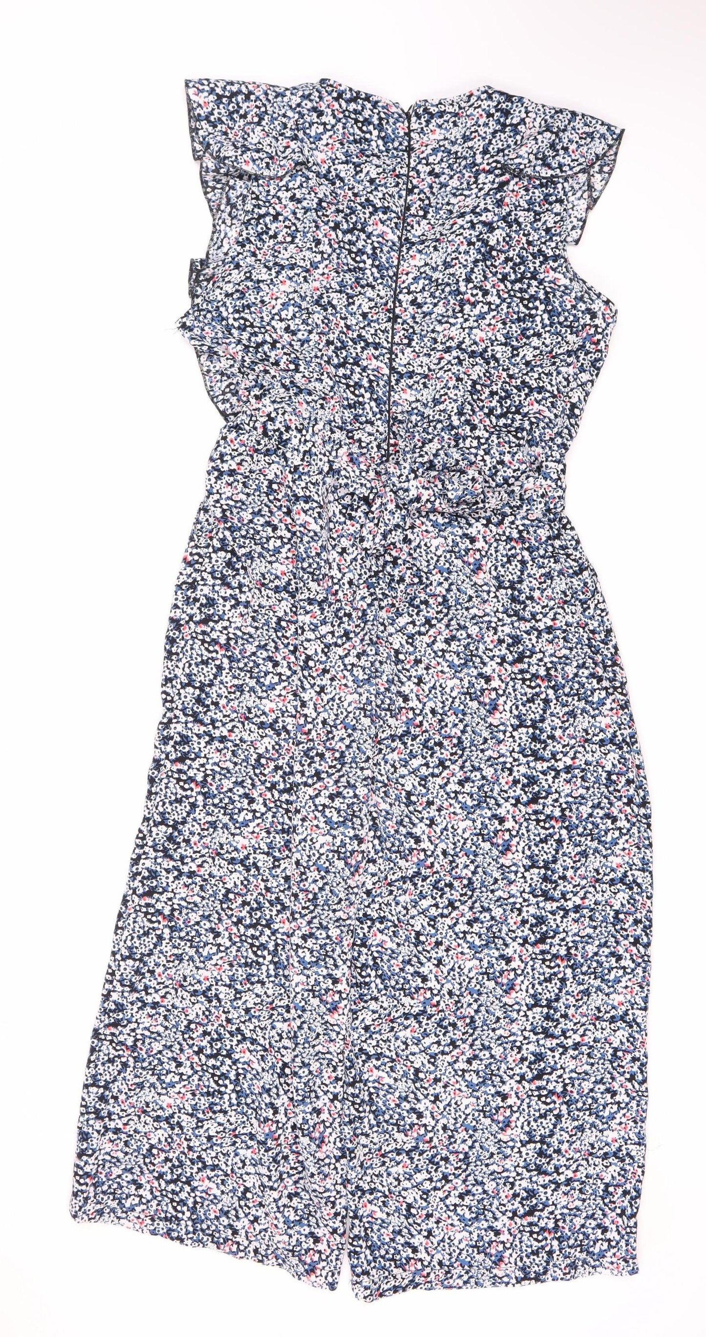 AX Paris Women's Floral Jumpsuit, Size 14, Multicoloured