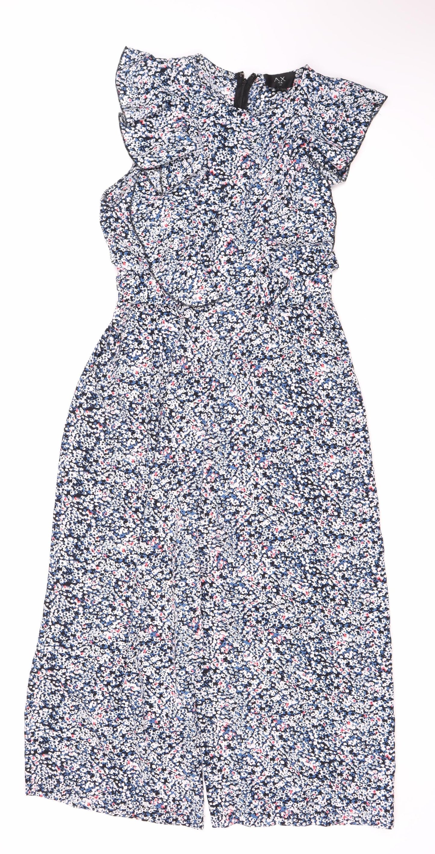 AX Paris Women's Floral Jumpsuit, Size 14, Multicoloured