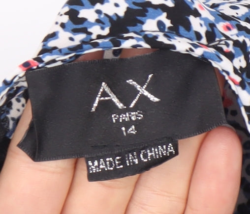 AX Paris Women's Floral Jumpsuit, Size 14, Multicoloured