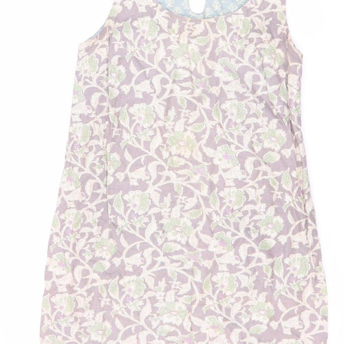 EAST Women's Multicoloured Floral Dress Size 12