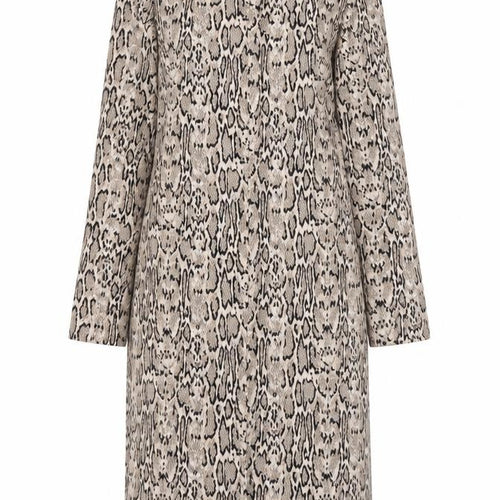 Marks and Spencer Women's Brown Animal Print Dress Size 8