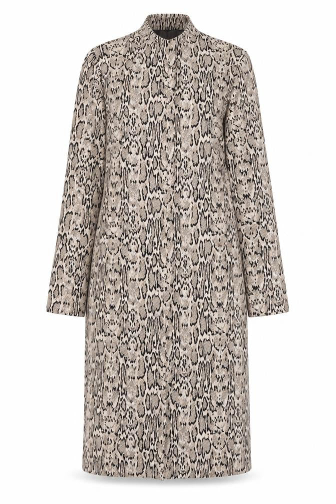 Marks and Spencer Women's Brown Animal Print Dress Size 8