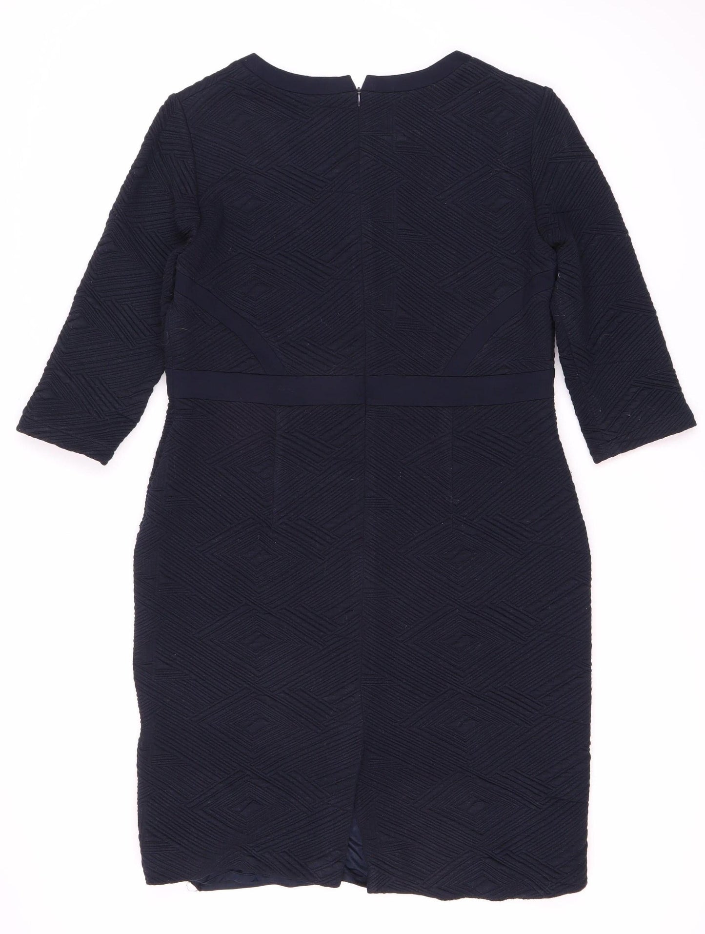 Gerry Weber Women's Blue 3/4 Sleeve Dress Size 14