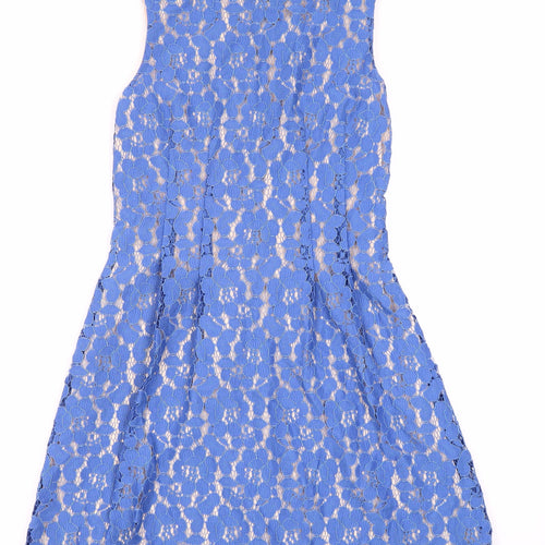 Oasis Women's Blue Sleeveless Dress Size 8