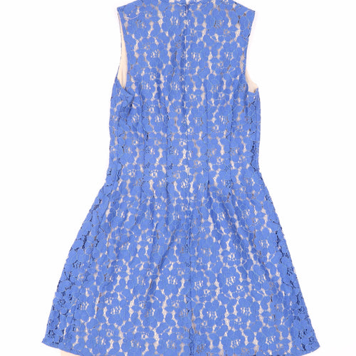 Oasis Women's Blue Sleeveless Dress Size 8