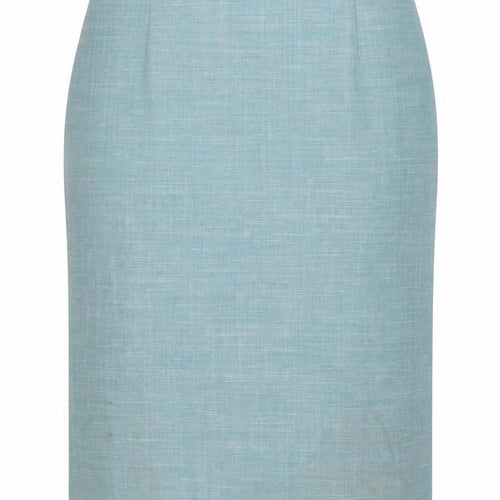 Eastex Blue Women's Pencil Skirt, Size 10, Workwear Essential
