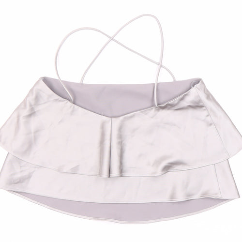 Zara Basic Grey XS Women's Camisole Tank