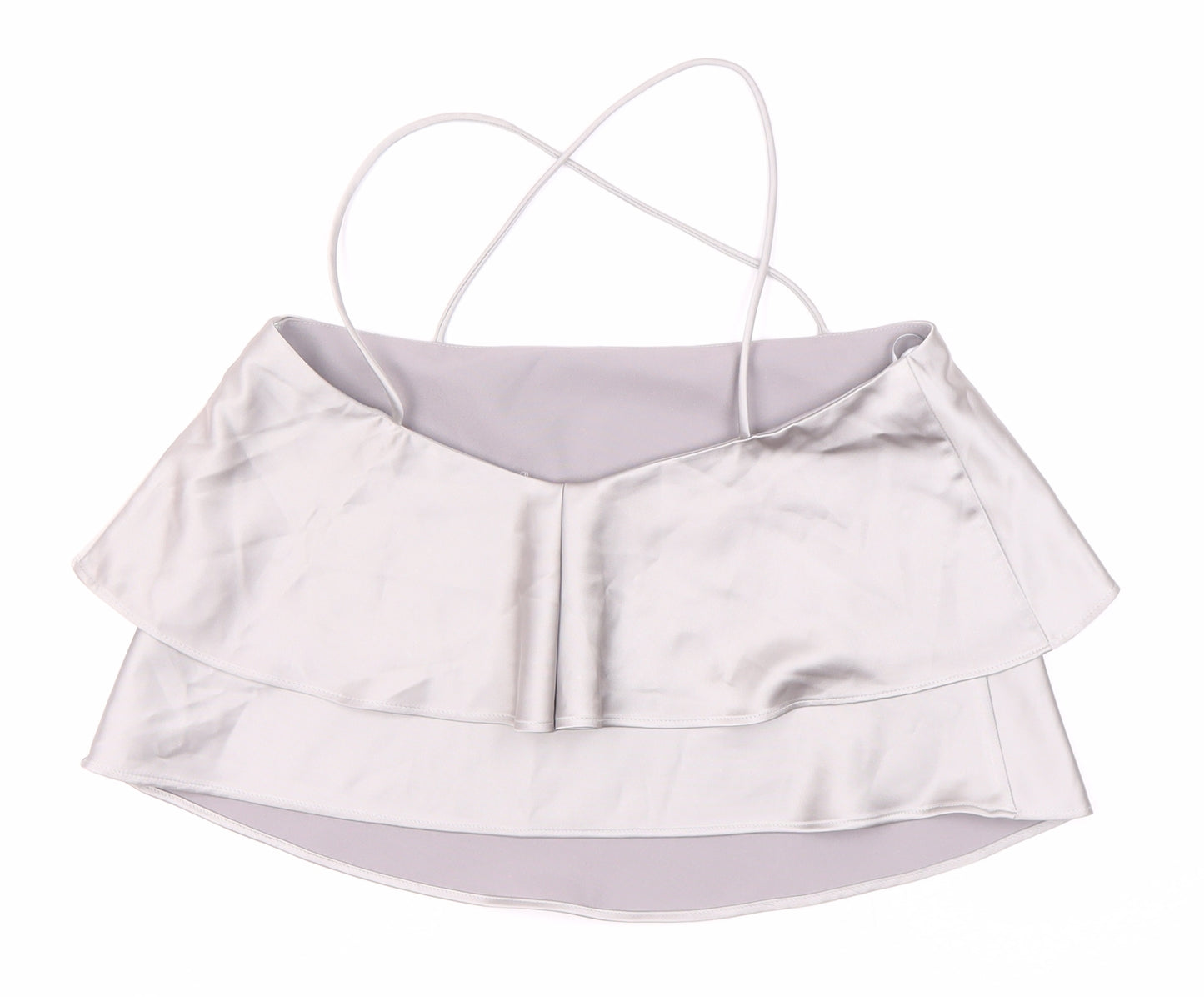 Zara Basic Grey XS Women's Camisole Tank