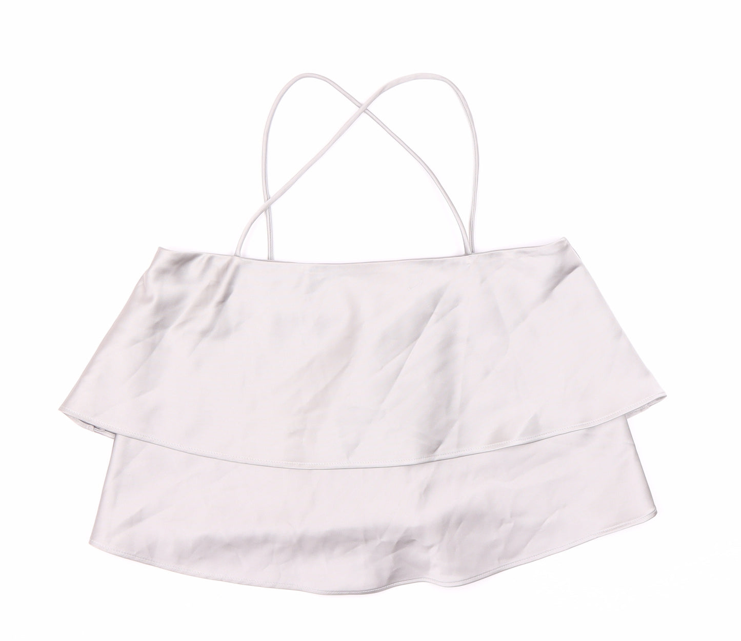 Zara Basic Grey XS Women's Camisole Tank