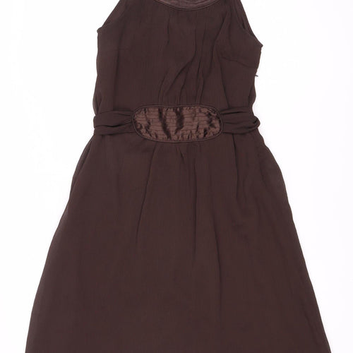 Vero Moda Women's Brown A-Line Dress Size 6