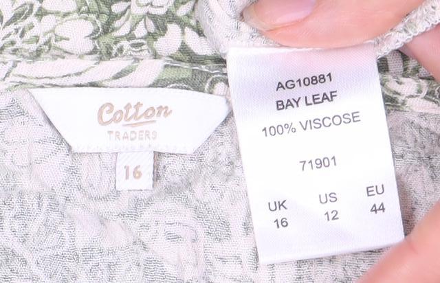 Colton Traders Women's Multicolour Floral Dress, Size 16
